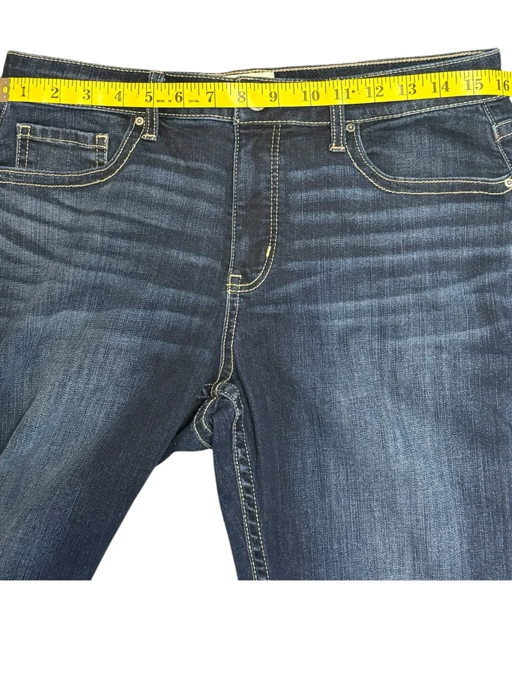 BKE Gabby Straight Dark Wash Jeans 29R - Picture 4 of 6